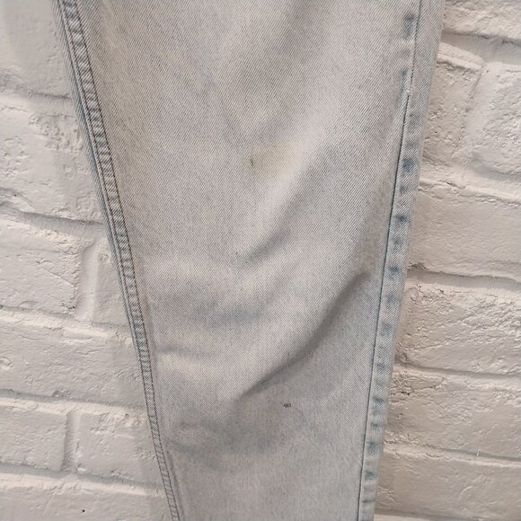 Vintage Levis 550 Jeans Mens 31x32 Faded Blue Orange Tab Distressed Relaxed 90s, - Picture 8 of 15